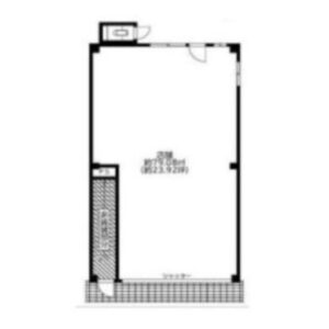 東京都台東区　南千住駅徒歩9分　ビル1階物件図面