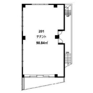 千葉県市川市　南行徳駅徒歩２分　ビル2階元歯科医院物件図面