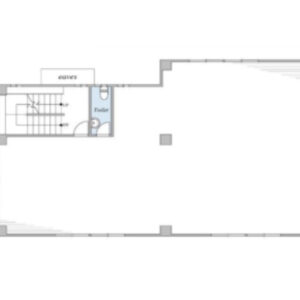 東京都新宿区　落合南長崎駅徒歩11分　ビル2階物件図面