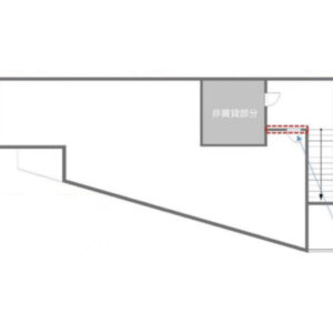 東京都豊島区　椎名町駅徒歩3分　ビル２階　元歯科医院物件図面
