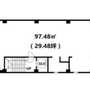 神奈川県横浜市　関内駅徒歩5分　ビル3階物件図面