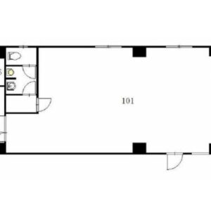神奈川県大和市　大和駅徒歩4分　ビル1階物件図面