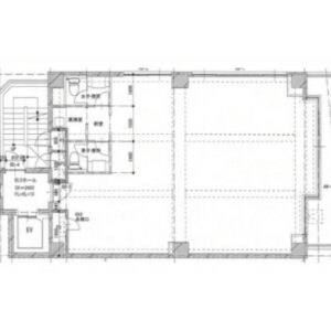 東京都新宿区　早稲田駅徒歩1分　ビル３階物件図面