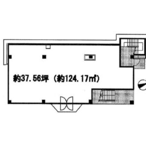神奈川県横浜市　西谷駅徒歩5分　ビル１階物件図面