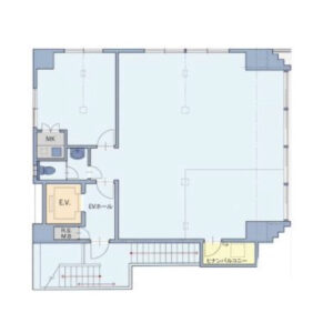 東京都板橋区　板橋区役所前駅徒歩2分　ビル２階物件図面