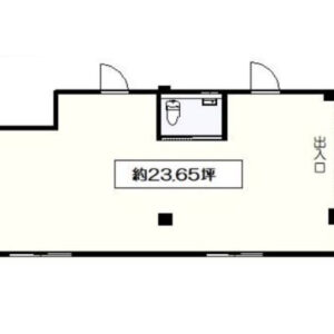 東京都府中市　国分寺駅徒歩17分　ビル１階物件図面