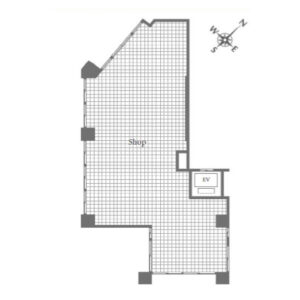 東京都江戸川区　平井駅徒歩5分　ビル１階物件図面