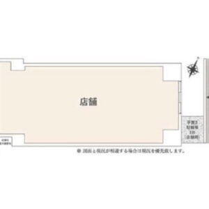 神奈川県相模原市　東林間駅徒歩1分　築浅ビル１階物件図面