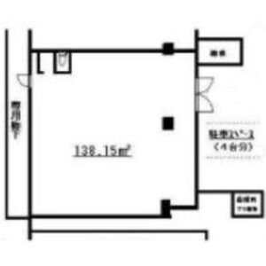 千葉県船橋市　下総中山駅徒歩6分　ビル１階物件図面
