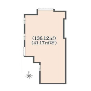 東京都目黒区　学芸大学駅徒歩11分　ビル１階物件図面