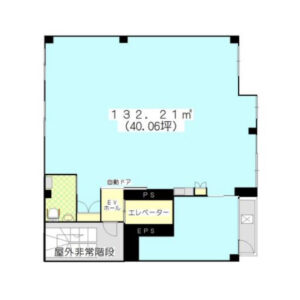 東京都葛飾区　亀有駅徒歩6分　医療系商業ビル５階物件図面