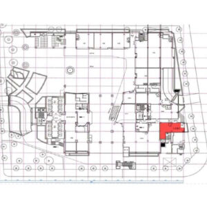 東京都品川区　天王洲アイル駅徒歩1分　大型商業ビル１階物件図面