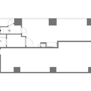 東京都足立区　北千住駅徒歩3分　新築ビル計画　３階物件図面