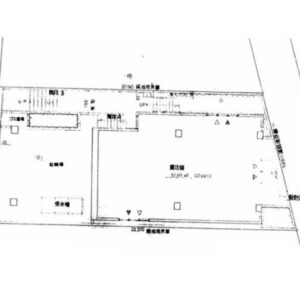 千葉県千葉市　蘇我駅徒歩15分　美類１階　元歯科医院物件図面