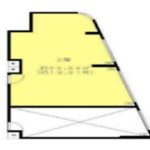東京都渋谷区　恵比寿駅徒歩1分　築浅ビル２階物件図面