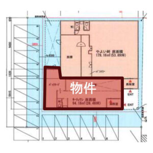 神奈川県相模原市　淵野辺駅徒歩19分　ロードサイド店舗計画図面
