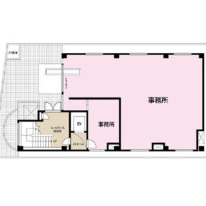 神奈川県横浜市　戸塚駅徒歩3分　ビル1階物件図面
