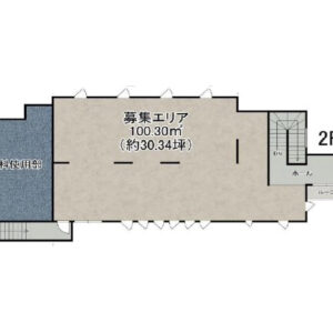 東京都町田市　成瀬駅徒歩3分　メディカルヴィレッジ2階物件図面