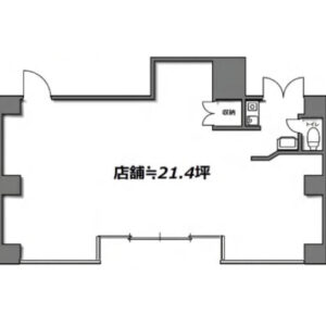 神奈川県川崎市　川崎駅バス14分　ビル1階物件図面