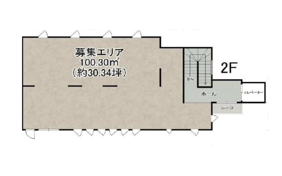 東京都町田市　成瀬駅徒歩3分　メディカルヴィレッジ2階物件図面