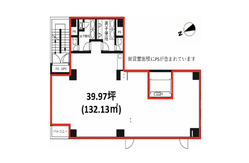 東京都千代田区　末広町駅徒歩1分　ビル8F,9F物件図面