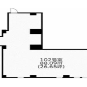 神奈川県川崎市　向ヶ丘遊園駅徒歩4分　ビル1階物件図面