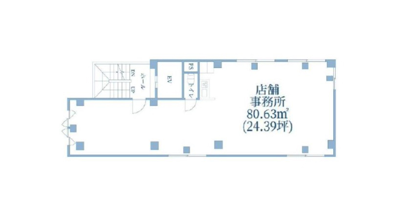 東京都目黒区　自由が丘駅徒歩3分　ビル２階物件