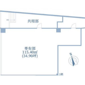 神奈川県横浜市　山手駅バス18分　ビル1階物件図面